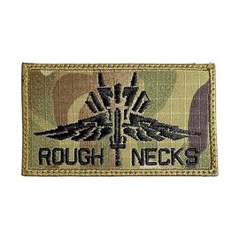 Starship Troopers Roughnecks Patch Multicam OCP - Funny Tactical Military Morale Embroidered Patch Hook Fastener Backing