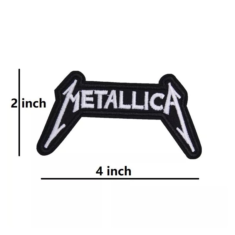 Metallica Punk Rock Metal Pop MUSIC Band Embroidered iron on
