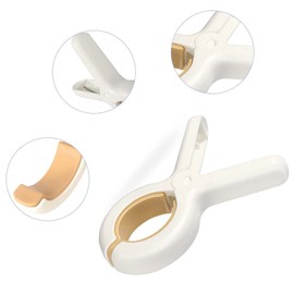 DOYUKY Pack of 8 Large Clothes Pegs, Towel Clips, Bath Towel Clips, Windproof Beach Towel Clips, Plastic Beach Towel Clips, Towel Holder for Beach, Pool, Sun Loungers, Bath Towel