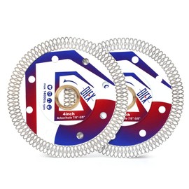 DIEX 2Pc/Lot 4 Inch Diamond Porcelain Tile Blade Super Thin Ceramic Tile Saw Blade for Granite Marble Ceramic Porcelain Tile