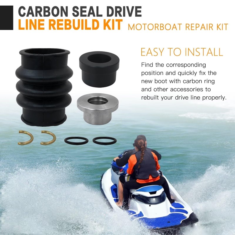 Gxcdizx Latest Upgraded Carbon Seal Drive Line Rebuild Repair Kit