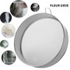 Stainless Steel Round Flour Sieve Strainer with 80 Mesh Sieve,