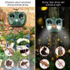 Ultrasonic Solar Animal Repeller 5 Modes with Motion Sensor Flashing