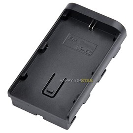 HAPPYTOPSTAR Compatible with Canon Lp-E6 LP-E6N LP-E6NH to Compatible with Sony F570/F770/F970 Battery Adapter Holder Converter for Led Light Monitor