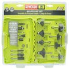 Ryobi A25R151 15 Piece 1/4 Inch Shank Carbide Edge Router