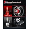 Torchbeam T6S H11/H8 Bulbs or Led Lights, 1000% High Bright,