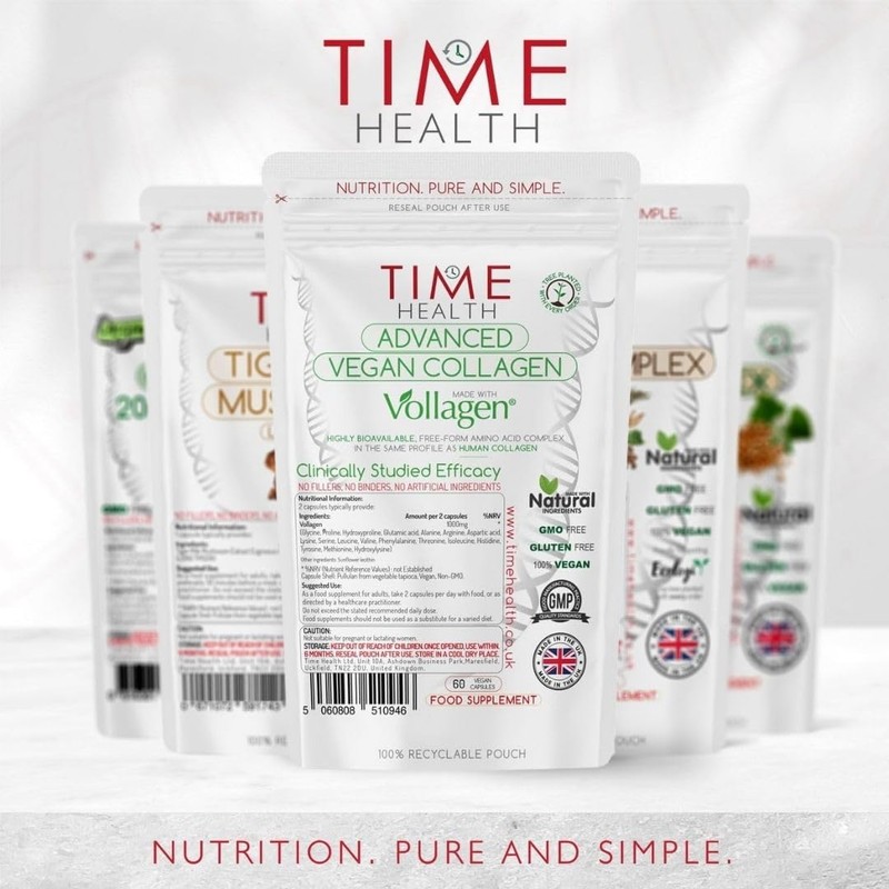 Vollagen® Advanced Vegan Collagen - 18 Amino Acid Complex in