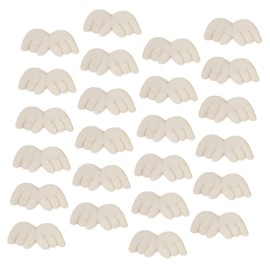 OSALADI 50Pcs Angel Wing Felt Patches Durable DIY Accessories for Clothing Home Textiles Crafts Decor for Creative Projects