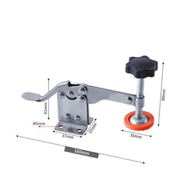 Nicear 2 pcs toggle clamps, woodworking pressers, suitable for 35mm hinge opening installation, door hinge positioning, woodworking opening assistance