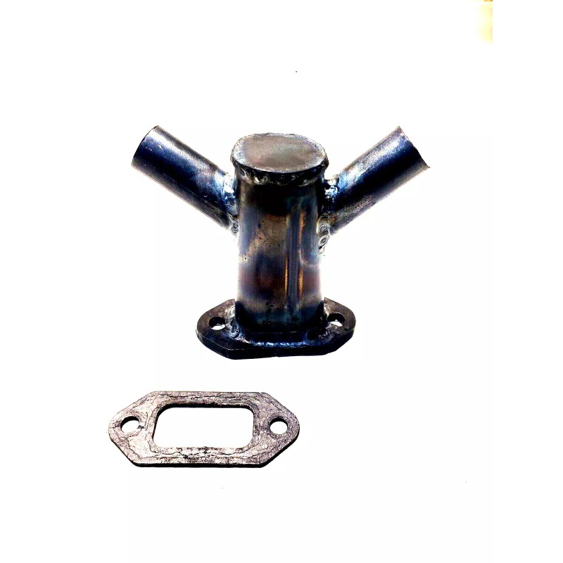 ECHO Header Pipe Echo CS-590 Chainsaw Muffler Exhaust Dual Port