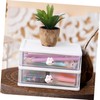 GRIRIW Desktop Organizer Drawers Multi-purpose Storage Box for Office Supplies