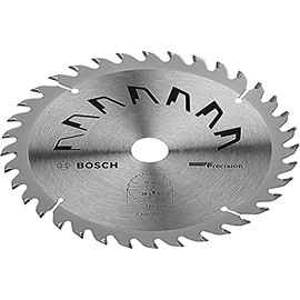 Bosch 1x Circular Saw Blade Precison (for Wood, Ø 160 x 2.5/1.5 x 20/16 mm, 36 Teeth, ATB, with 1x Reduction ring 16 mm, Accessories for Circular Saws)