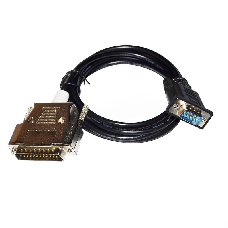 RIKYJIC DB25 25-pin Male to DB9 9-pin Male RS232 Data