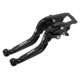 HZlailai XMAX 250 XMAX300 XMAX400 2015 2016 2018 Motorcycle Lever Sets Brake Clutch Extendable Adjustable Folding Lever Black