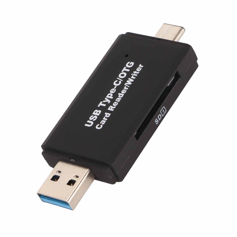 USB C Memory Card Reader Professional Plug and Play OTG