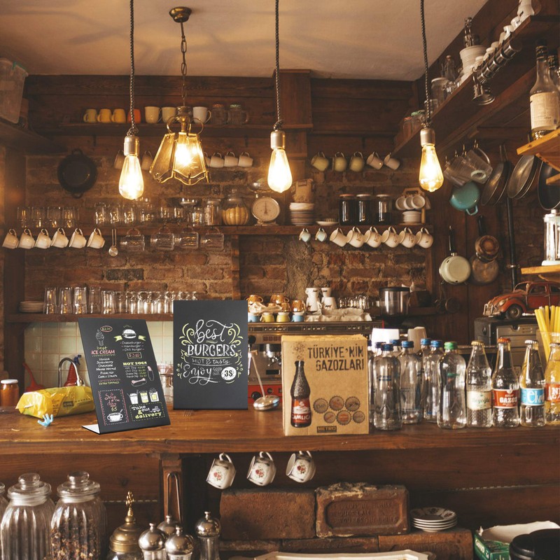 A5 Mini Blackboard with Stand for Table - Mini Chalkboard