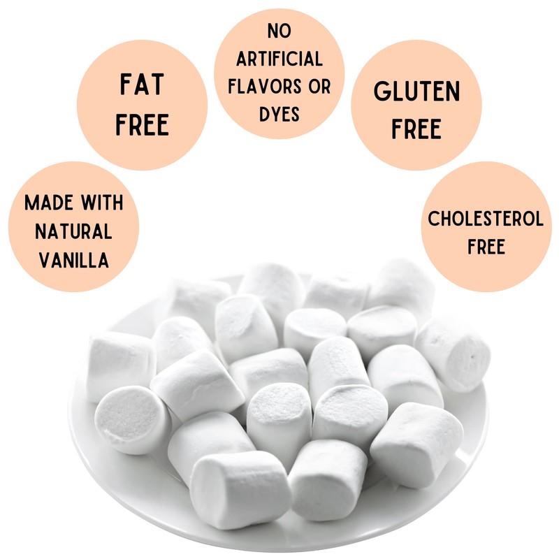 FireStix 3 Pounds of Campfire Large White Marshmallows - Made