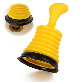 Small Plunger Drain 18 cm Plunger Plunger Sink Maximum Suction Power Suction Plunger Essential Household Appliances for Bathroom Kitchen Shower Toilet in Emergency Situations Bath