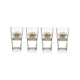 Kirin Ichiban Japanese Craft Beer Pint Glass Set - Set of 4