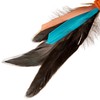 SmartyKat Instincts Crazy Coil Spring Fringe Cat Toy - Orange,