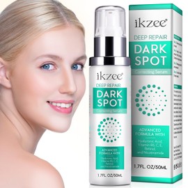 Dark Spot Remover for Face - Deep Repair Correcting Serum Skin Care Face Cream with Hyaluronic Acid, Vitamin B5, C, E for Freckles & Skin Brown Spot Remover Brightens Skin Rapid Tone Repair