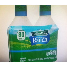 HIDDEN VALLEY ORIGINAL RANCH DRESSING, (40 oz., 2 BOTTLES)