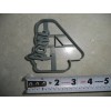 AJT NUMBER 4 WITH WORD ON SIDE DETAILED COOKIE CUTTER
