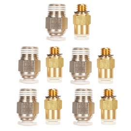 5 Sets PC4 M6 Pneumatic Fitting Push to Connect PC4 01 Quick in Fitting for CR 10 10S S4 S5 CR 10S Pro for Ender 3
