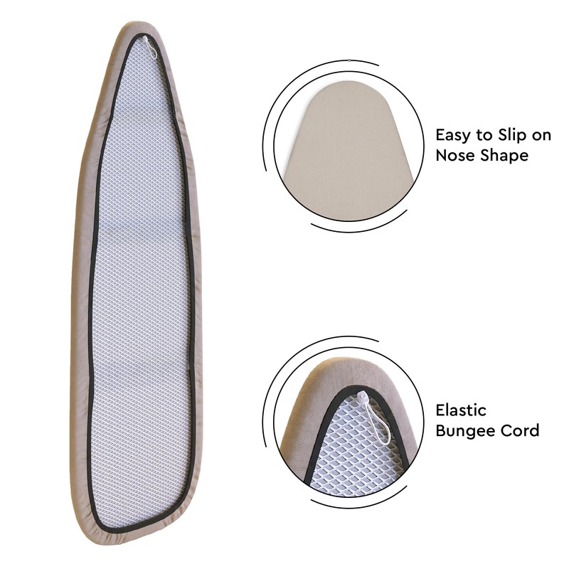 Encasa XO Ironing Board Cover and Pad 42"x14" - 4mm