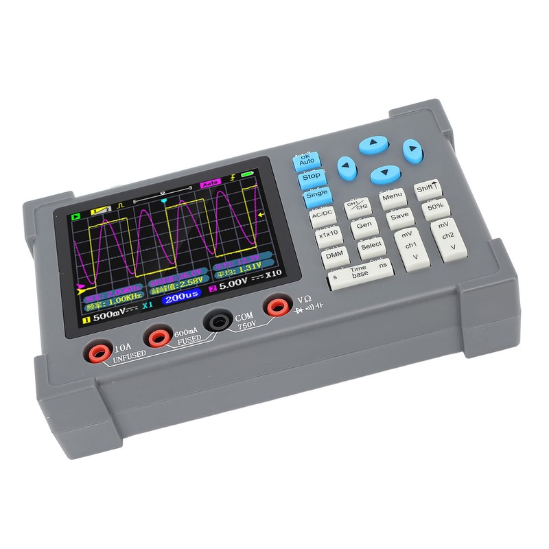 Digital Multimeter 2 Channels 120Mhz Bandwidth 250MSa/s Sampling Rate 500M