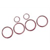 For Discovery Sport 2015-2018 ABS Car Door Speaker Ring Trim
