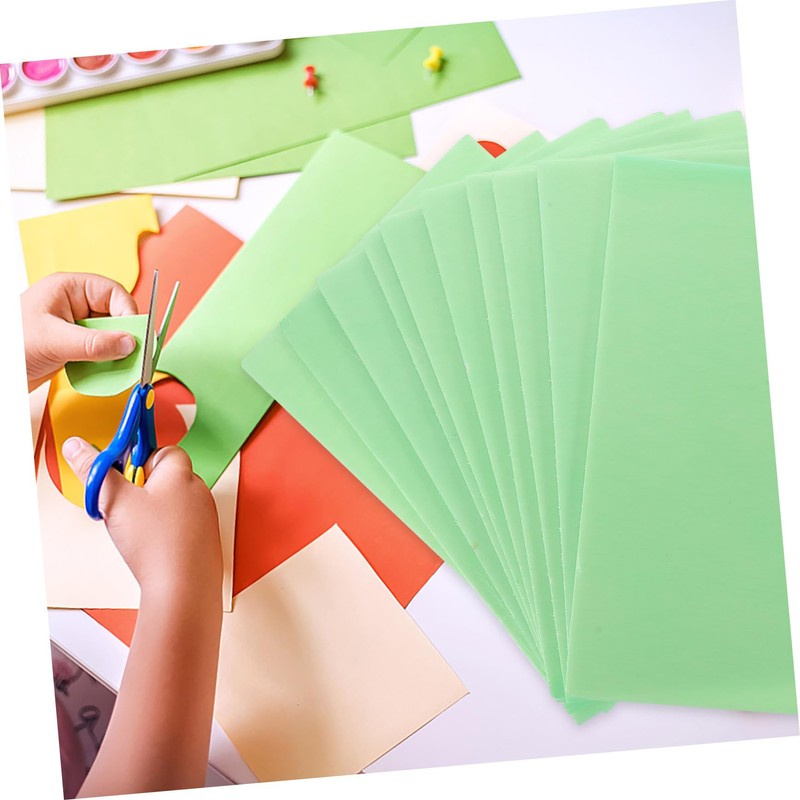 DOITOOL 10Pcs Large Blank Foam Board Craft Boards for DIY