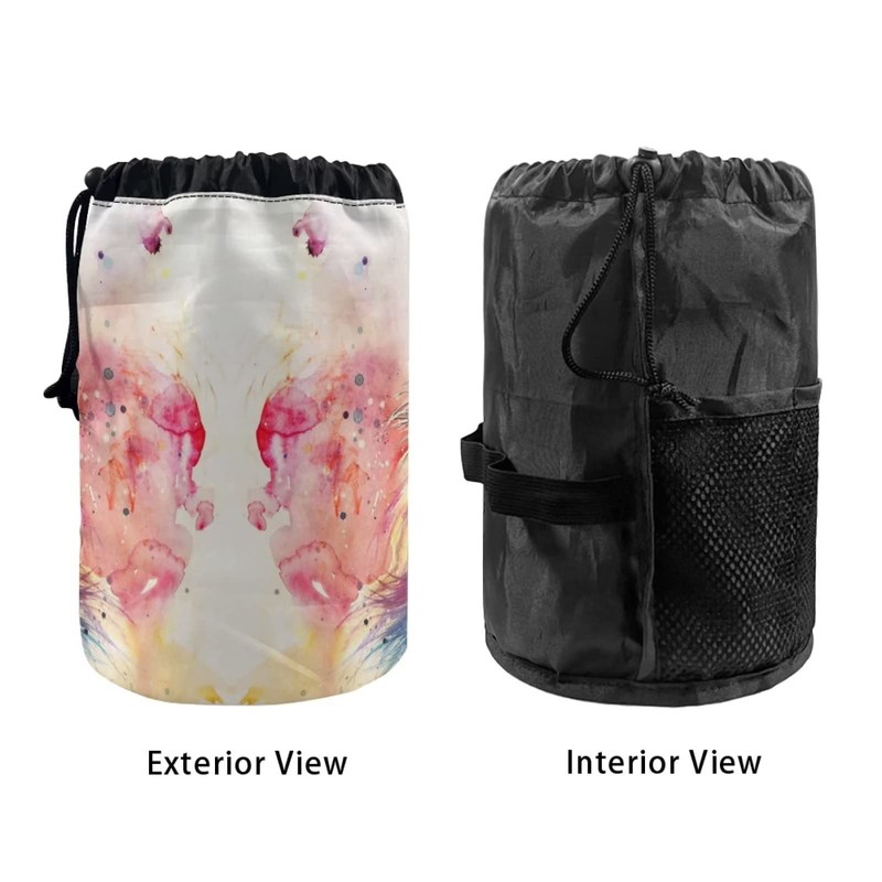 chaqlin Women Girls Drawstring Cosmetic Bag Portable Drawstring Cosmetic Bag,