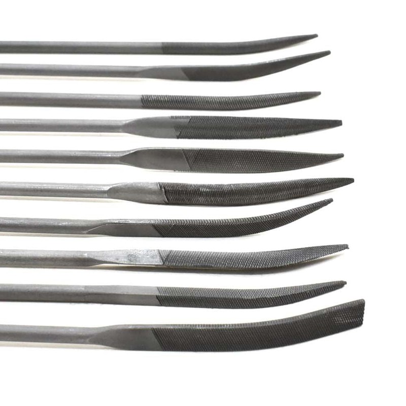 Big Horn 19896 10-Piece Double-Ended Riffler File Set