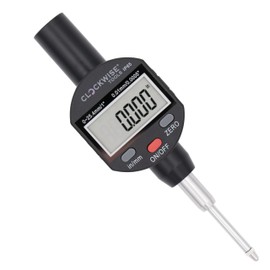 Clockwise Tools IP65 Grade Digital Indicator, DPIR-0105, 0-1 Inch/25.4mm, Inch/Metric Conversion