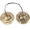 Tibetan Tingsha Cymbals, Tibetan Yoga Meditation Cymbals Bell,6.5 cm Meditation