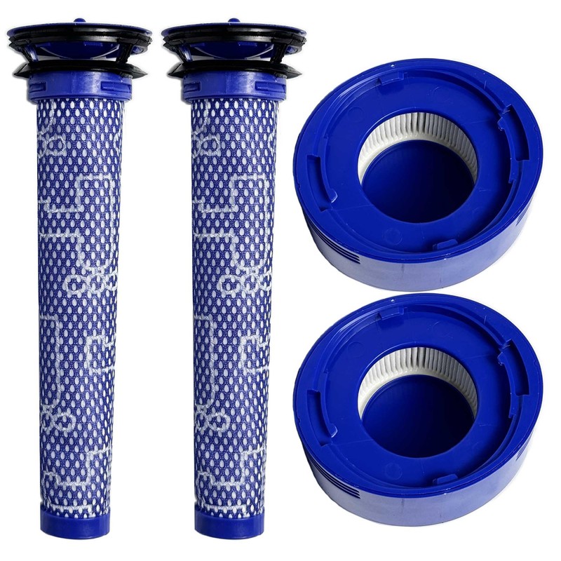 4 Pack Filters Replacement for Dyson V7, V8 Animal and