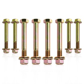 Front Control Arm Bolts Compatible with Jeep Cherokee XJ 1984-2001, Grand Cherokee WJ 1999-2004,Comanche MJ 1986-1992