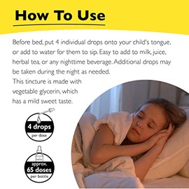 Bach RESCUE SLEEP KIDS Gotero de 0.3 fl oz, ayuda natural para el sueño y el alivio del estrés, esencia floral homeopática, libre de melatonina, azúca