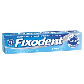 Fixodent Free Cream Size 2.4z Fixodent Free Cream 2.4z