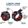 Lock-Jaw PRO 2 AXLE Collar for 1.9" specialty bars (Blue)