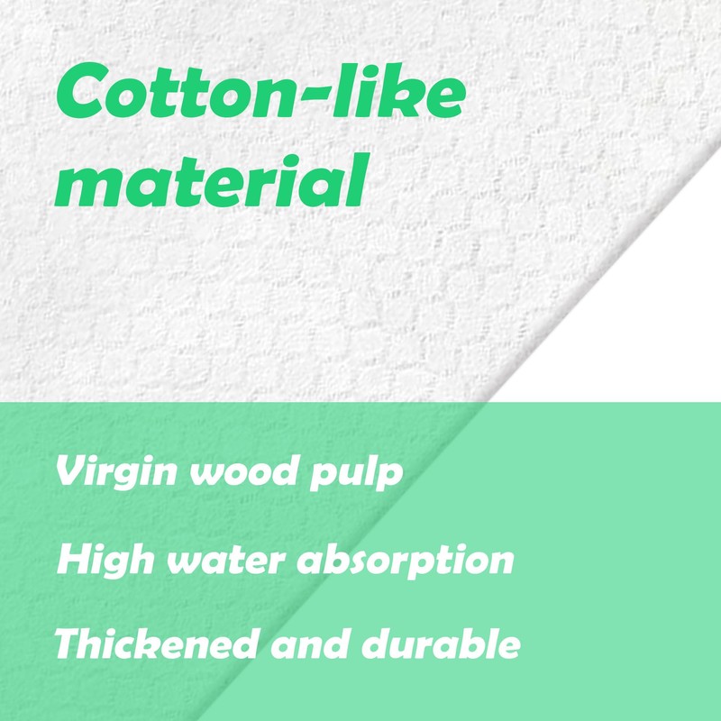 MBBUROYY Disposable Mop Cloth Dry Sweeping Pad for Floor Mopping