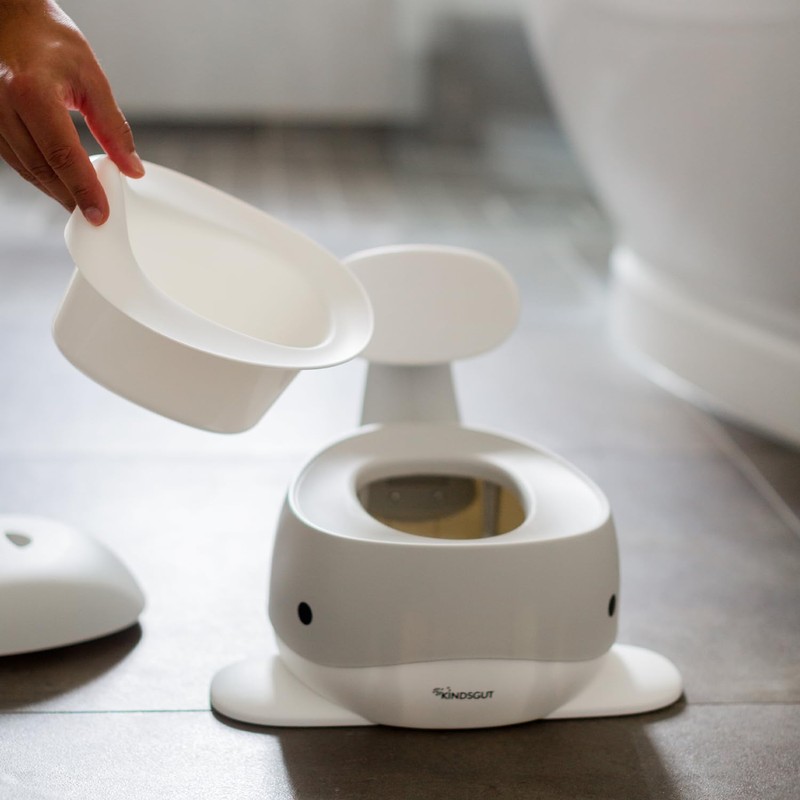 Kindsgut Potty Training Toilet in Whale Design, Designed in Germany,