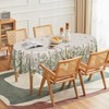 Horaldaily Spring Summer Tablecloth 60x84 Inch Oval, Wild Flowers Floral