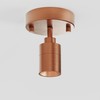Shura Brushed Copper Spot Light with Adjustable Head, Integrated LED