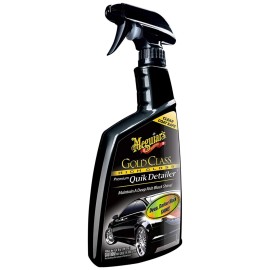 Meguiar's Gold Class Premium Quik Detailer, 24floz. Deep, Darker Black Shine