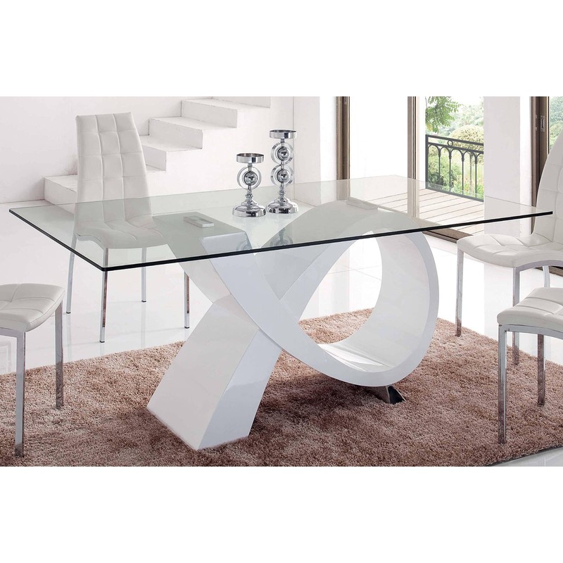 Fab Glass and Mirror Rectangle Glass Table Top, 18" x