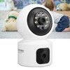 Indoor Security Camera 2160x1920 Dual Lens 2 Way Talk Night
