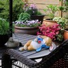 Garden Decoration Small Sculpture Cute Rabbit Resin Garden Decoration Rabbit