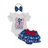 Doisbetthsay Baby 4th Of July Outfit Girls Summer Clothes Newborn